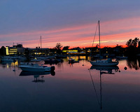 Eel Pond Sunset.